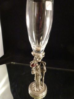 Fellowship Foundry GLASS CHAMPAGNE GLASS WIZARD AND BALL STICKER 
