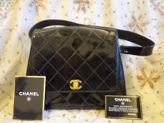 Authentic CHANEL Quilted Reissue Classic 2.55 Patent Shoulder Purse 
