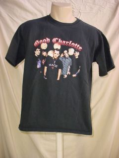 2003 Good Charlotte The Young and The Hopeless Tour T Shirt   size M