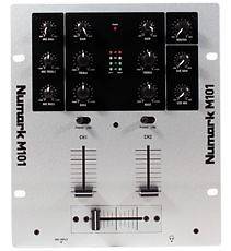 Numark M101 Solid 2 Channel Rackmountable DJ Mixer
