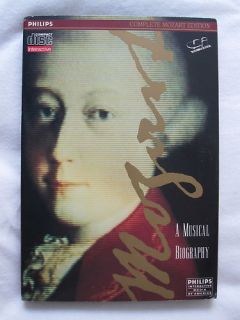 Mozart Musical Biography (Philips CD i) Complete N Mint