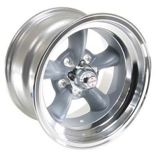 American Racing Torq Thrust D Gray Wheel 15x8.5 5x4.5 BC Set of 2