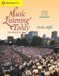 Music Listening Today by Charles R. Hoffer 2004, Paperback, Revised 