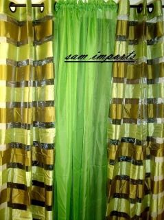   stripe/solid panels window curtains 40x84& 40x63 in 14 diff. colors