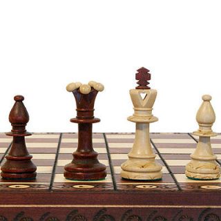 Consul European Wooden International Chess Set