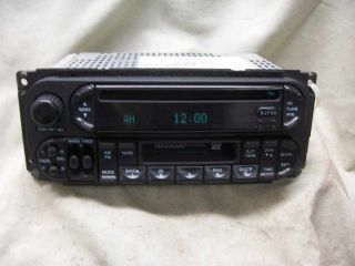 02 03 04 Jeep Grand Cherokee CD Cassette Player P56038555