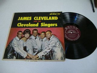 Black Gospel Soul LP JAMES CLEVELAND & THE CLEVELAND SINGERS Self 