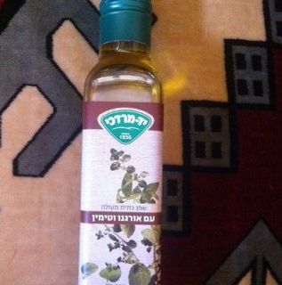 NEW OLIVE OIL WITH OREGANO HIGH QUALITY ISRAEL HOLY LAND 250 ML FAST 