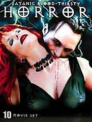 Satanic Blood Thirsty Horror DVD, 2008, 10 Disc Set