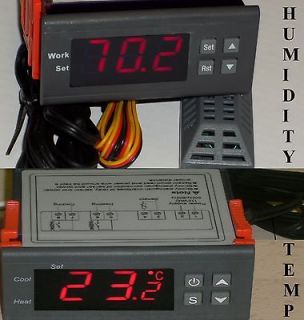 Humidity & Temperature Controller for Hydroponic Grow Closet Hydro 