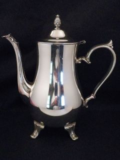 Vintage International Silver Co. Silver Plated Tea/Coffee Pot