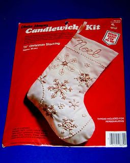 vintage christmas stocking kits in Needlecrafts & Yarn