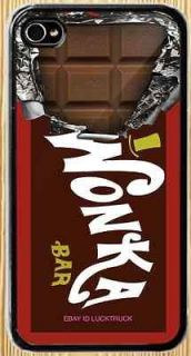 Wonka Chocolate Bar Picture Design Case NEW iPhone 4 4S 5 Custom Case