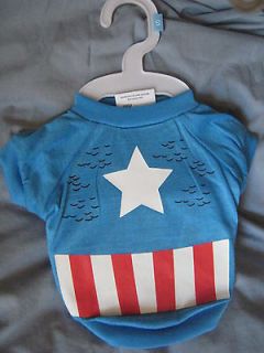Marvel Comics, Captain America T  Shirt , Costume, X Small 6.5 NWT