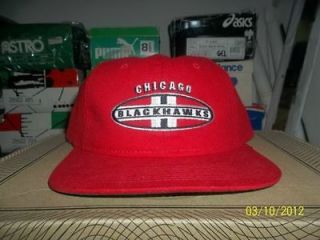Vintage NHL Chicago Blackhawks SPORTS SPECIALTIES Snapback Hat 1990s 