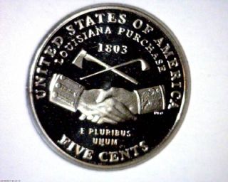 2004 S Proof Peace Lewis & Clark Bicentennial Nickel