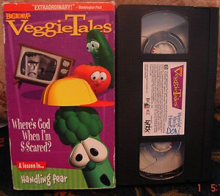   Wheres GOD When Im Scared? VHS CHRISTIAN~ We Ship UNLIMTED FOR $5