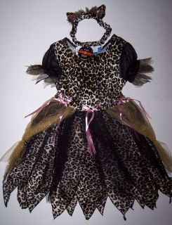 TCP Childrens Place Leopard Princess Costume 3T 4T NWT