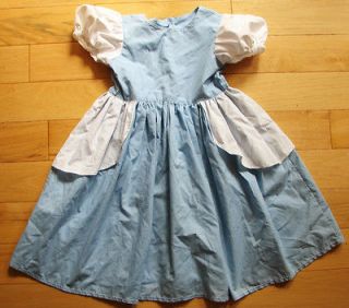 Homemade Cotton Cinderella Dress/Gown Dress up Costume 4 6