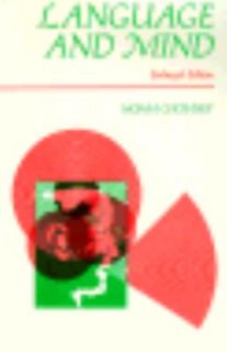 Language and Mind by Noam Chomsky 1972, Paperback, Enlarged