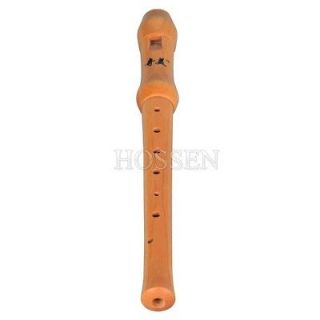 Maple Wood 8 hole Soprano Recorder Flute Clarinet with Storage Case