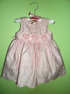 75 Cinderella Brand Baby Girl Floral Rose Embroidered Scallop Tulle 