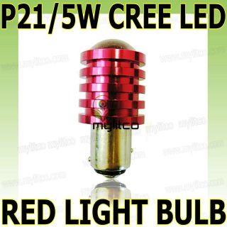 CITROEN XANTIA   REAR TAIL BRAKE STOP LIGHT CREE RED LED BULB 12V P21 