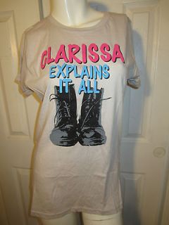 Hot Topic CLARISSA EXPLAINS IT ALL T SHIRT Size Small NWOT Juniors