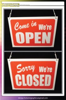 open close sign shop sign