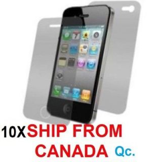 Newly listed 10X clear screen guard protector iphone 4 4g 4s FULL BODY 