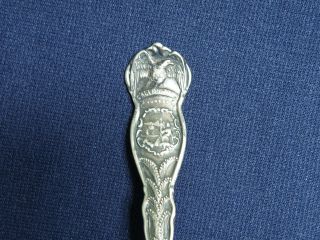   CALIFORNIA Wm. Rogers & Son AA VERY TARNISHED Collector Souvenir Spoon