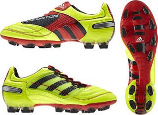 new~Adidas PREDATOR X FG Football Soccer Cleat Adipower Boots pulse 