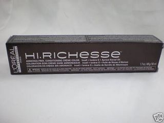 LOREAL HI.RICHESSE HAIR COLOR~$11.94~ U PICK WORLD WIDE FREE SHIPPING 