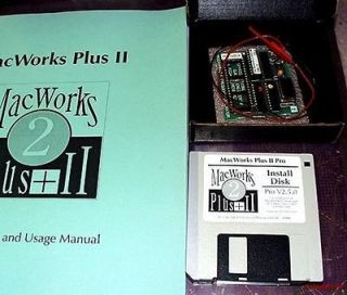 Apple Lisa MacWorks Plus II Kit   Hardware/Softw​are/Manual
