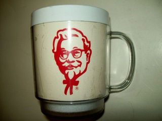 Rare 1980s Kentucky Fried Chicken Coffee Mug With Colonel Sanders!