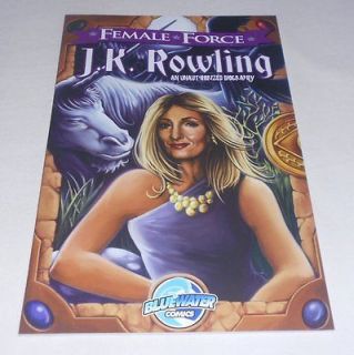 ROWLING biography comic book ~ Harry Potter