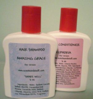 Shampoo & Conditioner Designer type scents U pick scent