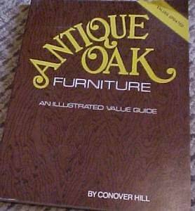 1990 Book, ANTIQUE OAK FURNITURE, VALUE GUIDE by HILL