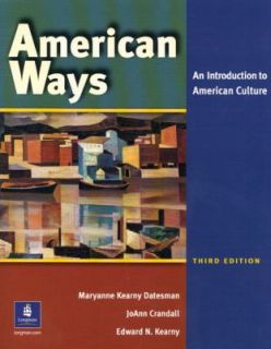  American Ways An Introduction to American Culture by JoAnn Crandall 