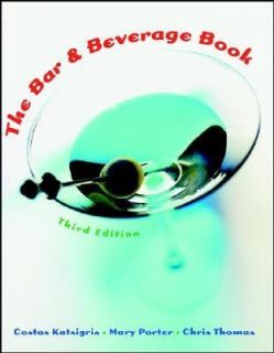 The Bar and Beverage Book by Costas Katsigris, Chris Thomas and Mary 