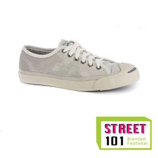 Converse Jack Purcell Grey Low Designer Trainers