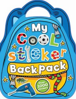 My Cool Sticker Backpack by Chris Scollen 2011, Novelty Book