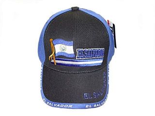   country flag souvenir ball cap hat  1 size fit   Color: Blue/Black