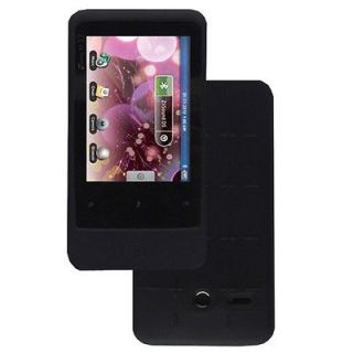 Black Silicone Case for Creative Zen Touch 2 MP3 Player