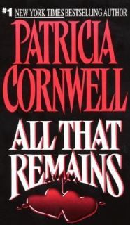 All That Remains No. 3 by Patricia Cornwell 1993, Paperback