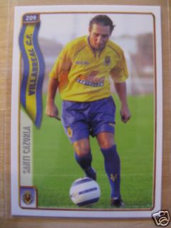 SPAIN VILLAREAL SOCCER CARD 2005 SANTI CAZORLA ROOKIE