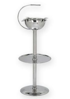   Stinky Cigar Floor Standing Ashtray 4 Stirrup   Stainless Steel