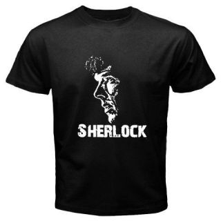   Holmes TV Series Benedict Cumberbatch Black T Shirt Sto3XL Men