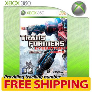   ] Transformers War for Cybertron Xbox360 2010 Brand New, Sealed
