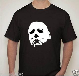 Halloween Michael Myers Mask Tshirt Boogeyman 